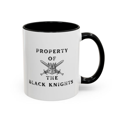 Property of the black knights mug