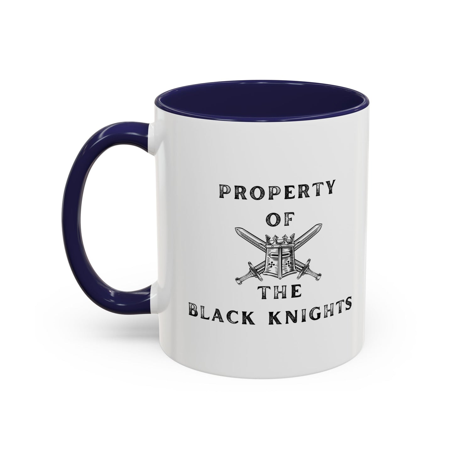 Property of the black knights mug