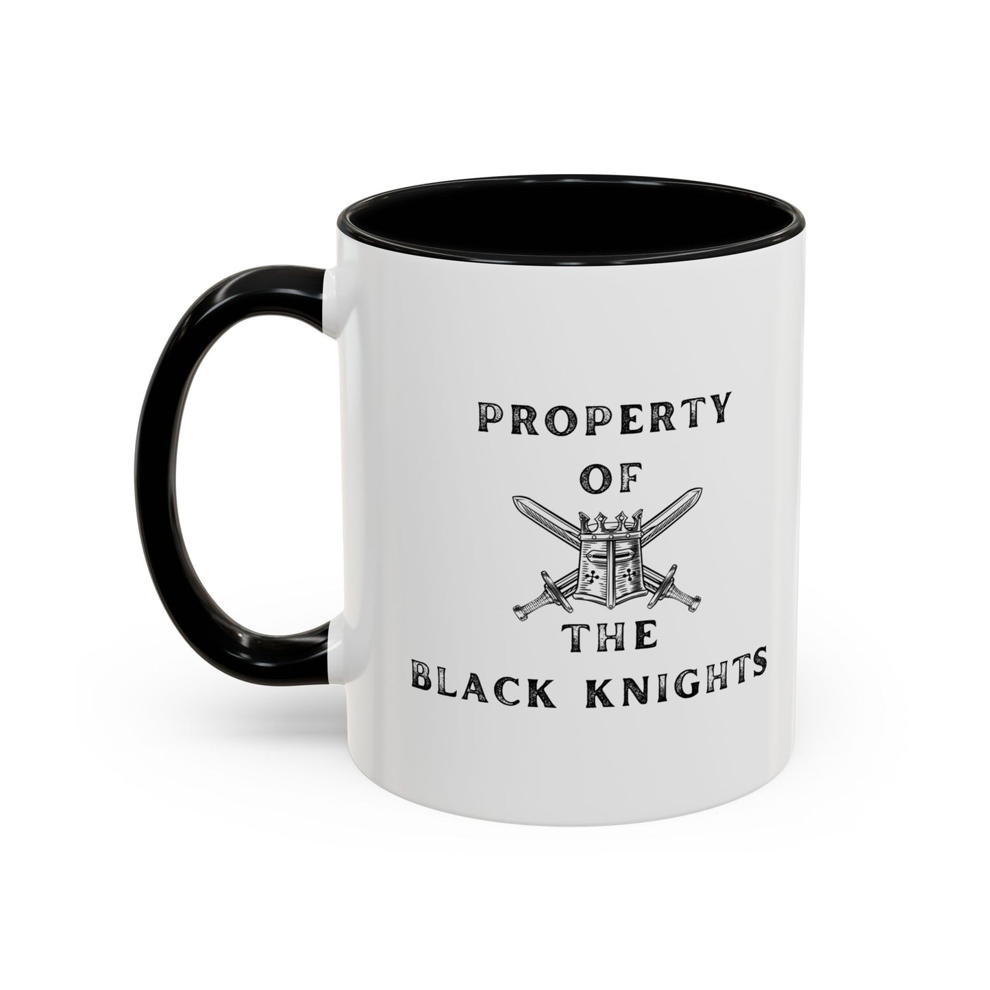 Property of the black knights mug