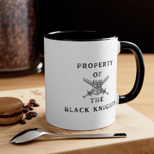 Property of the black knights mug